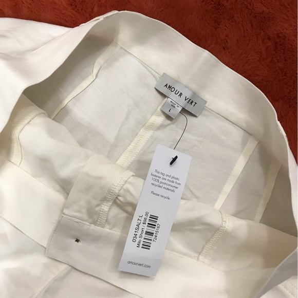 Amour Vert NWT shorts linen blend - Picture 2 of 4